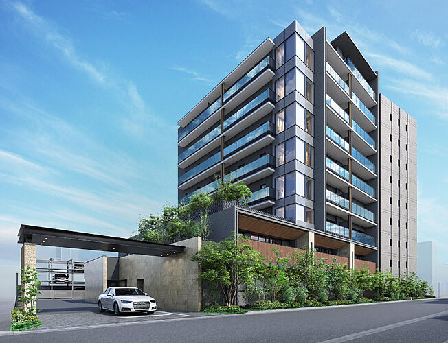 プラウド長町南コンフォート 外観完成予想CG