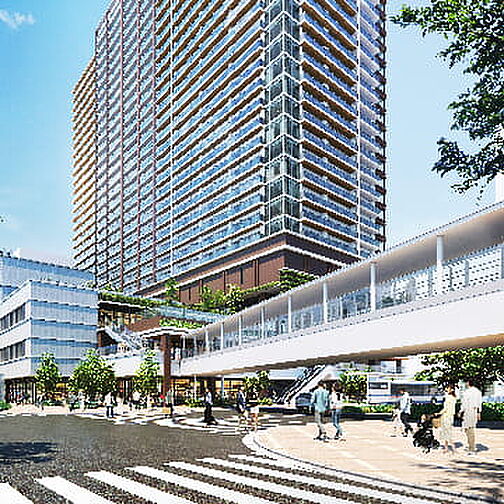 パークシティ小岩　ザ　タワー 外観