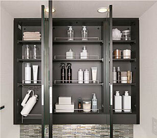 パークホームズ刈谷アネシア 三面鏡収納