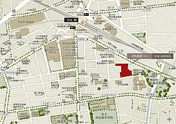 パークホームズ刈谷アネシア 現地案内図