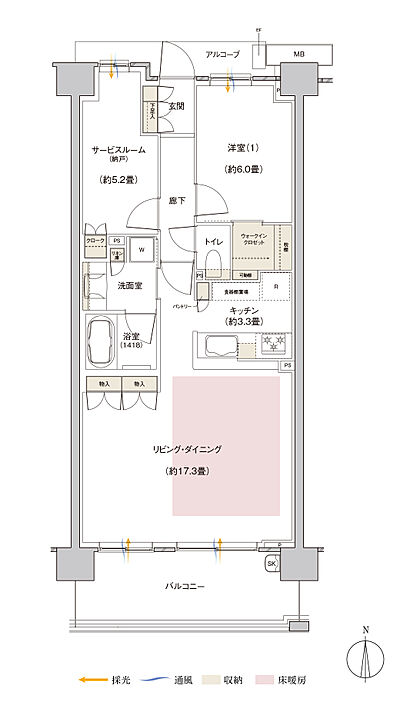 タイプ：69Cc【MENU PLAN2】