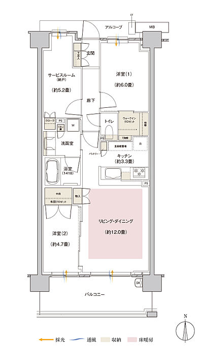 タイプ：69Cc【MENU PLAN1】