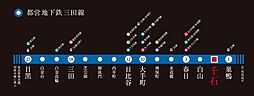 ザ・パークハウス 文京白山レジデンス アクセス図