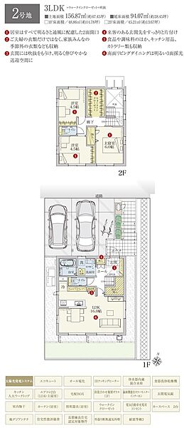 間取・外構植栽図は設計図書を基に描き起こしたもので実際とは多少異なる場合があります。 家具・家電・備品・車等は価格に含まれません。