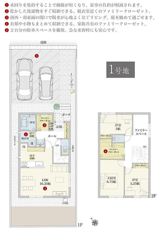 ［プラン図］※図面に基づいて描いているのでプラン及び外構・植栽については、実際とは多少異なる場合があります。また、車・自転車・家具・家電・備品等は販売価格に含まれません。