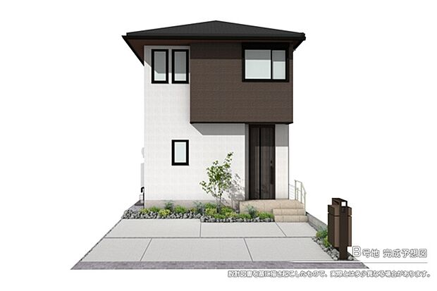 ［B号地］完成予想図