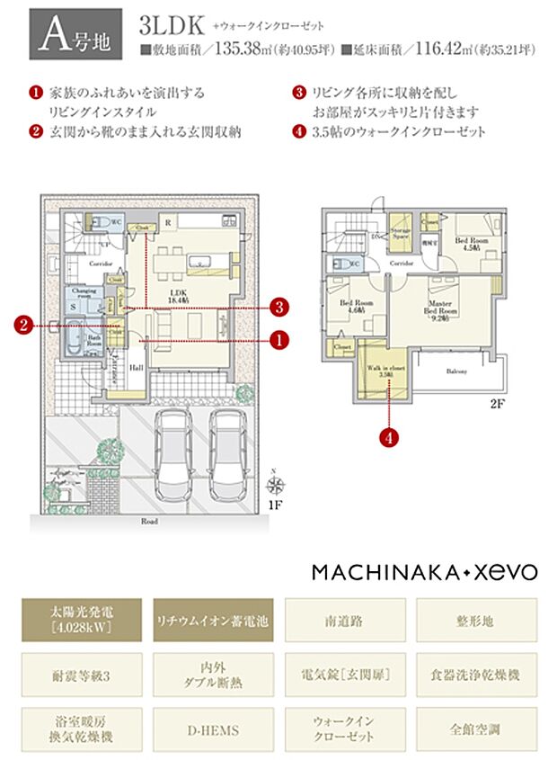 ［プラン図］※図面に基づいて描いているのでプラン及び外構・植栽については、実際とは多少異なる場合があります。また、車・自転車・家具・家電・備品等は販売価格に含まれません。