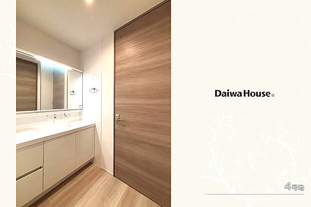 【4号地 洗面室】4号地