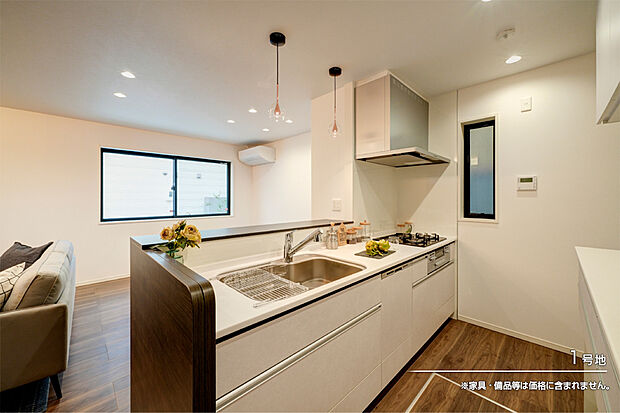 【1号地 キッチン】1号地