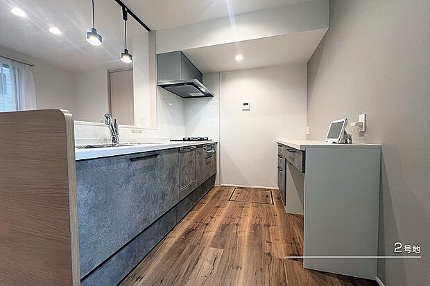 【2号地 キッチン】2号地