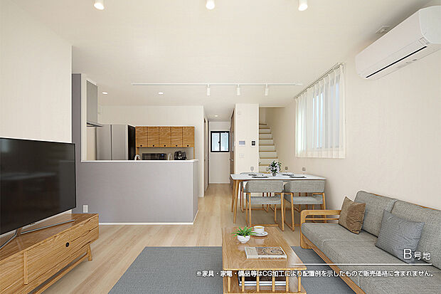 【B号地 キッチン】B号地