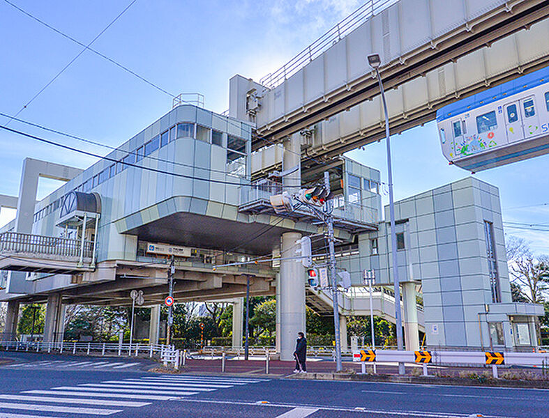 【車・交通】千葉都市モノレール「千葉公園」駅