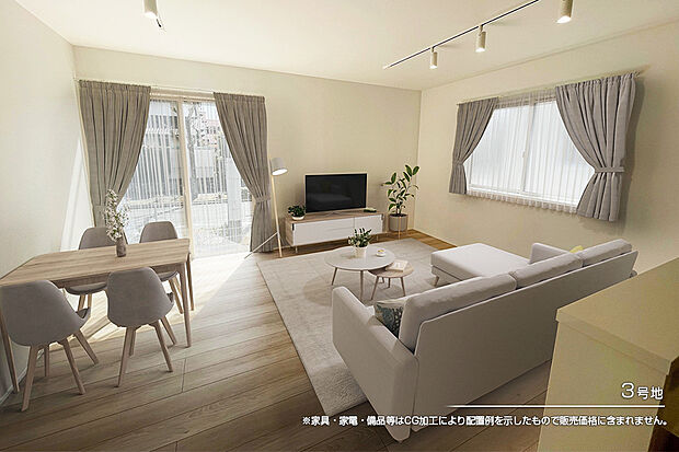 【3号地 リビング】3号地