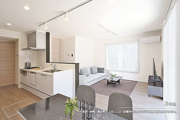 【3号地 リビング】3号地