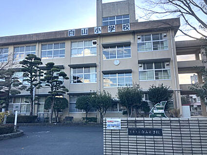 白山小学校 約640m