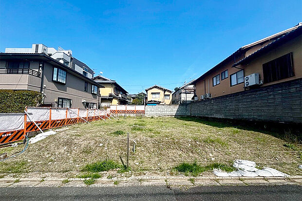 【2号地 前面道路含む現地写真】2号地