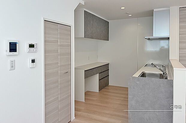 【2号地 キッチン】2号地