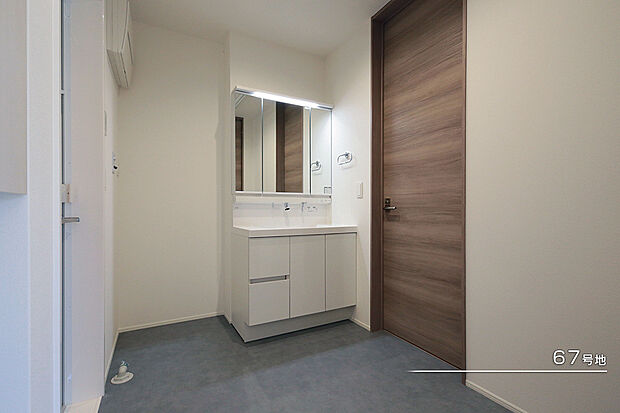 【67号地 洗面室】67号地
