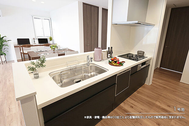 【1号地 キッチン】1号地