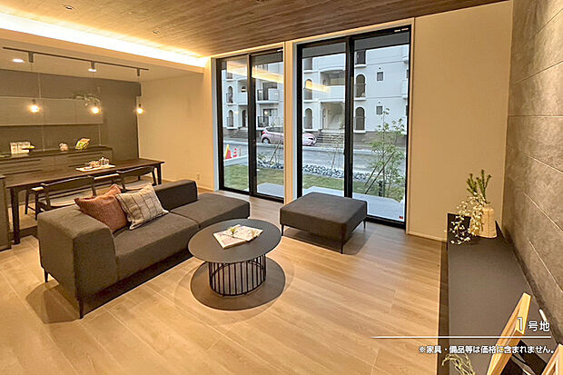 【1号地 リビング】1号地