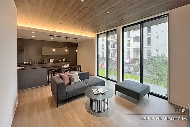 【1号地 リビング】1号地