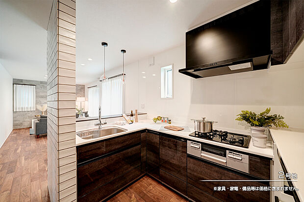 【2号地 キッチン】2号地