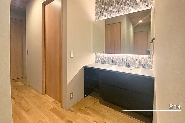 【2号地 洗面室】2号地