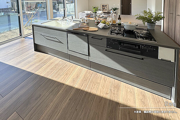 【2号地 キッチン】2号地