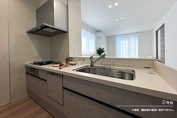 【2号地 キッチン】2号地