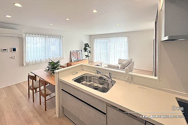 【2号地 キッチン】2号地