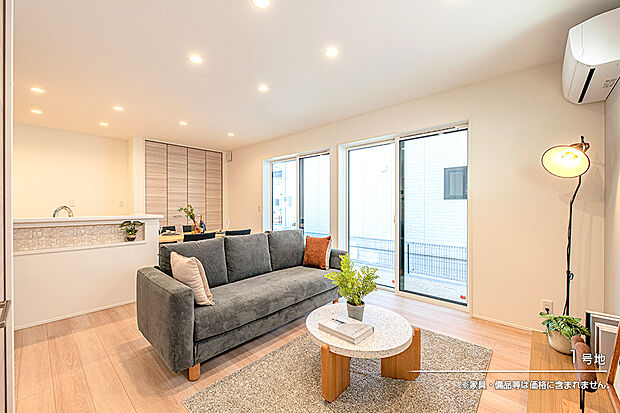 【1号地 リビング】1号地