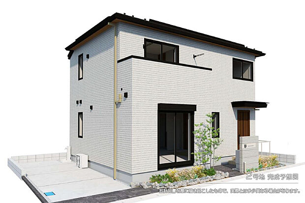 【2号地 リビング】完成予想図