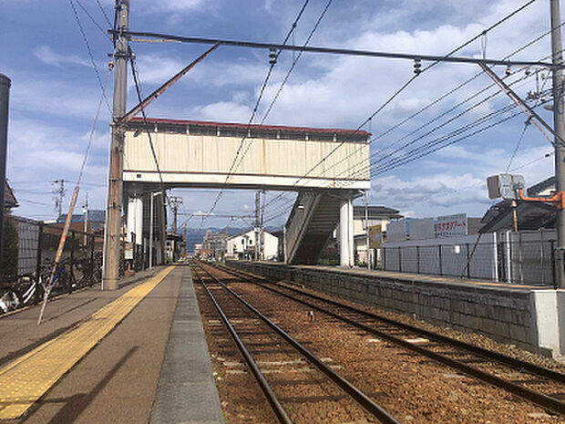長野電鉄長野線「桐原」駅