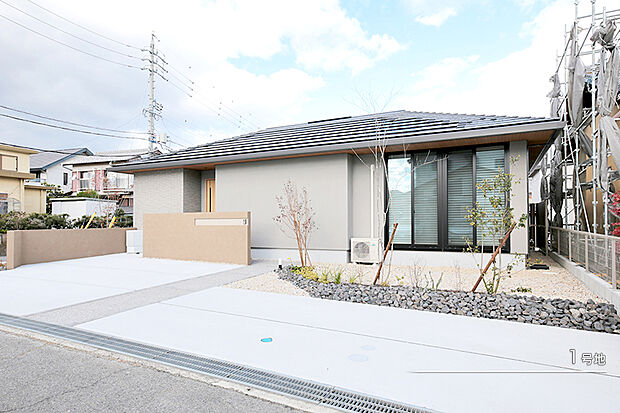 【1号地 庭・外構】1号地