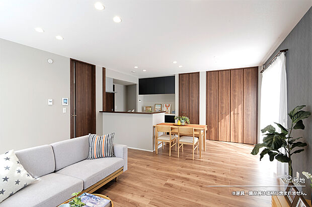 【2号地 リビング】2号地
