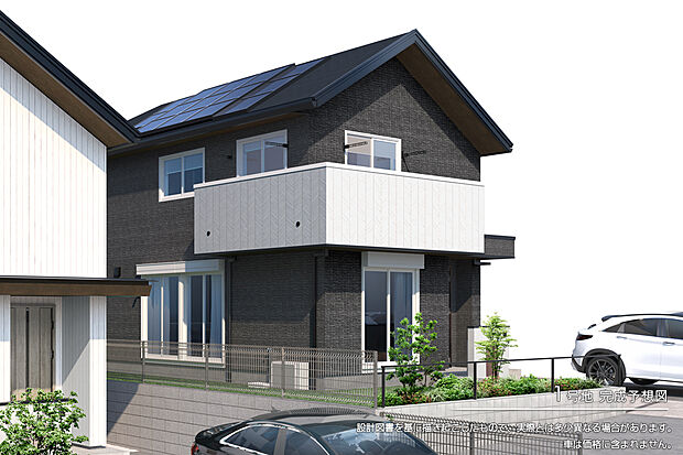 【1号地 外観】完成予想図