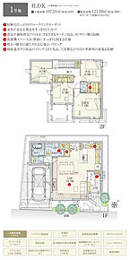 間取・外構植栽図は設計図書を基に描き起こしたもので実際とは多少異なる場合があります。 家具・家電・備品・車等は価格に含まれません。 