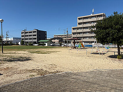 天皇公園 約80m