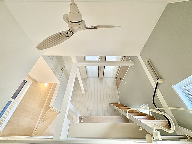 【2号棟 ロフト】ロフトからの眺望。