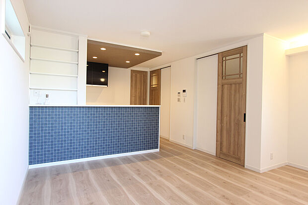 施工写真 リビング