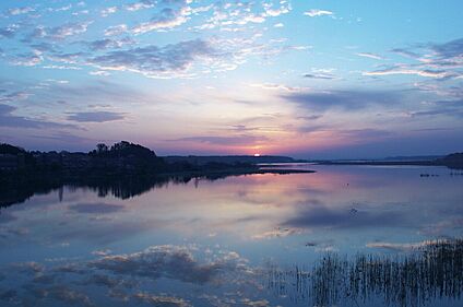 手賀沼 1600m(車 約16分　(徒歩20分))
