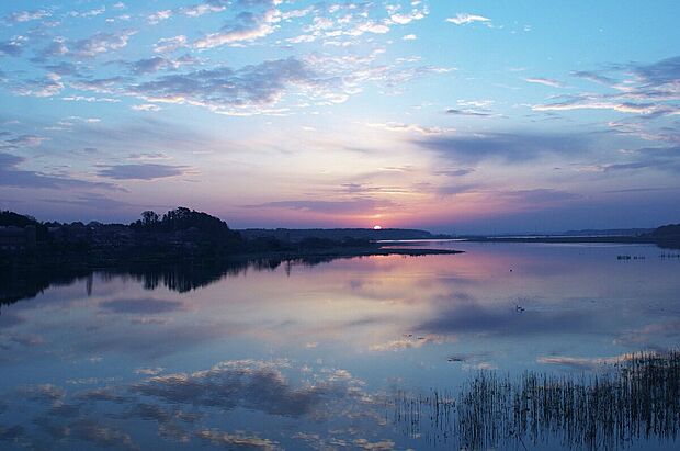 手賀沼（約1,600m）