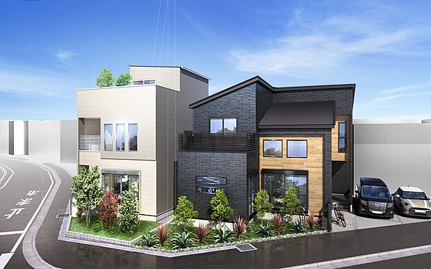 【【モデルハウス完成予想図】】現地では1/10(土)より、モデルハウスを公開！
寒い冬だからこそ、外断熱工法「Kurumu」を実感するチャンスです。