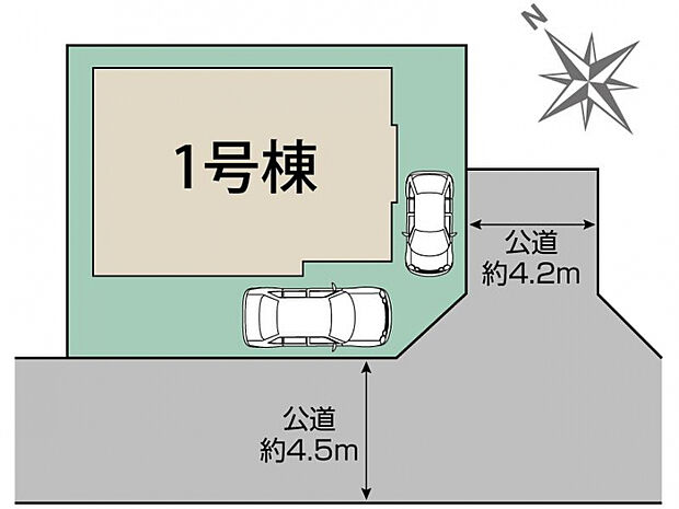 相模原市中央区上矢部2丁目1棟 区画図