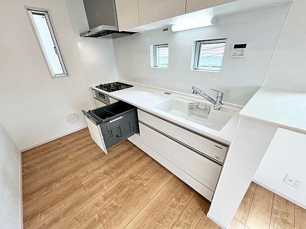 【キッチン】システムキッチン、食洗機付