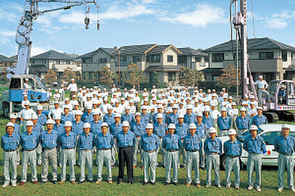 高い品質を保証するため、自社で施工する「直接責任施工体制」