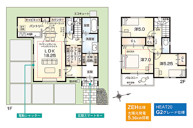 （2号地 モデルハウス）