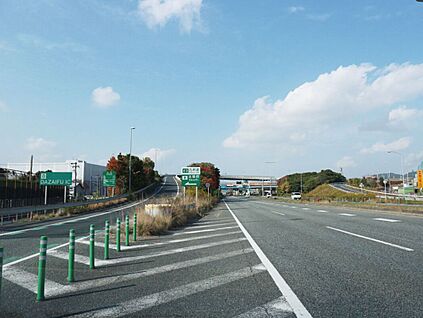 福岡都市高速「水城」IC 1800m