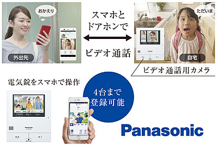 外でもドアホン505シリーズ