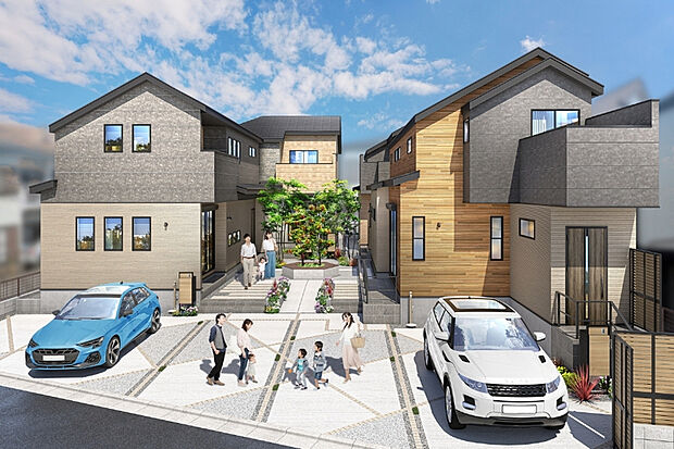 共用の庭がある暮らし